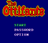 The Ottifants screenshot 2 for Sega Game Gear